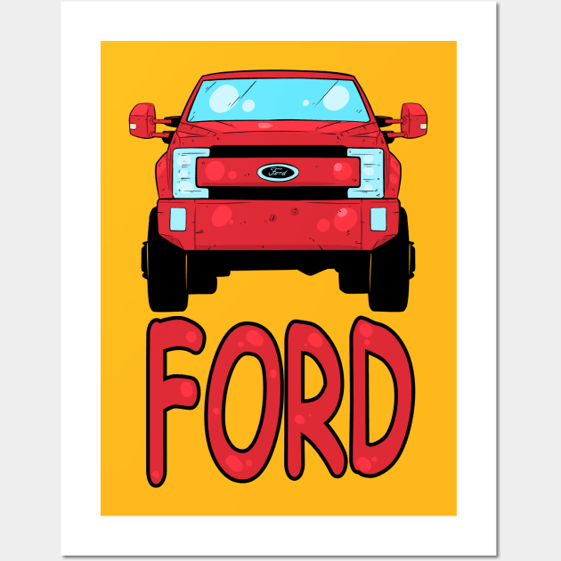 Ford Wall Art by vanpaul54